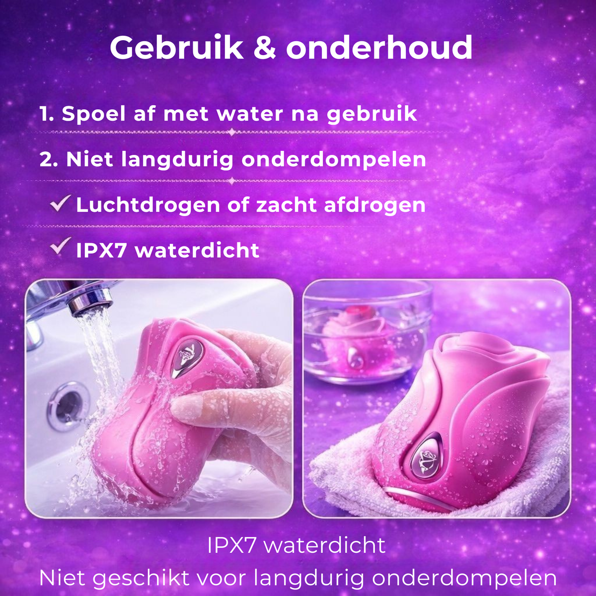 Roos Zuigvibrator – met App-bediening