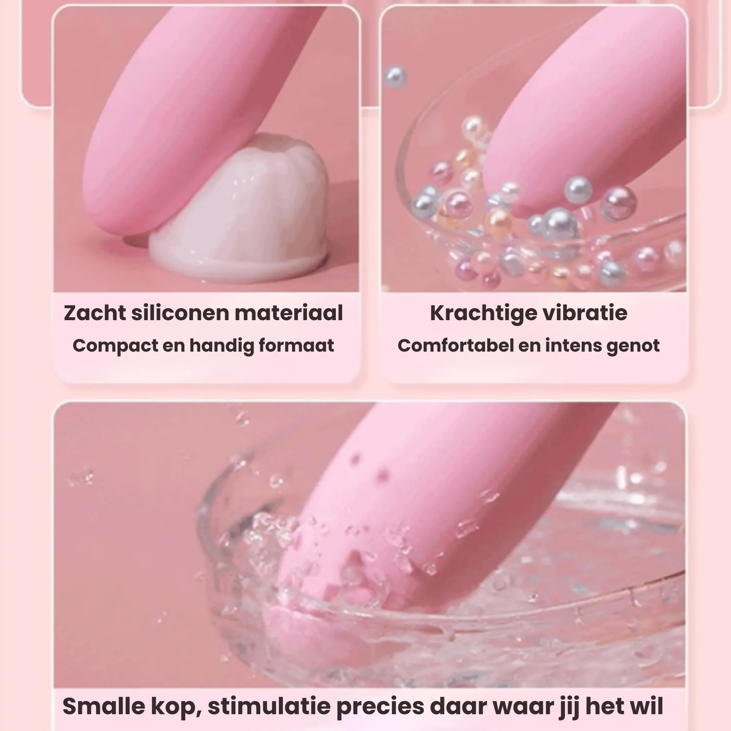 Siliconen Staaf-Vibrator – 10 Vibratiestanden (Meerdere kleuren)