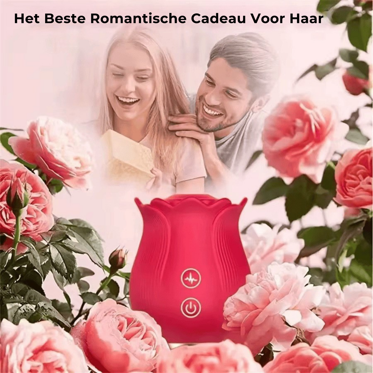 Roos Vibrator – 12 Zuigstanden – Waterdicht & Oplaadbaar – Meerdere Kleuren