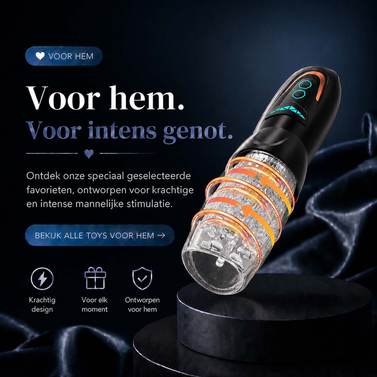 Voor hem