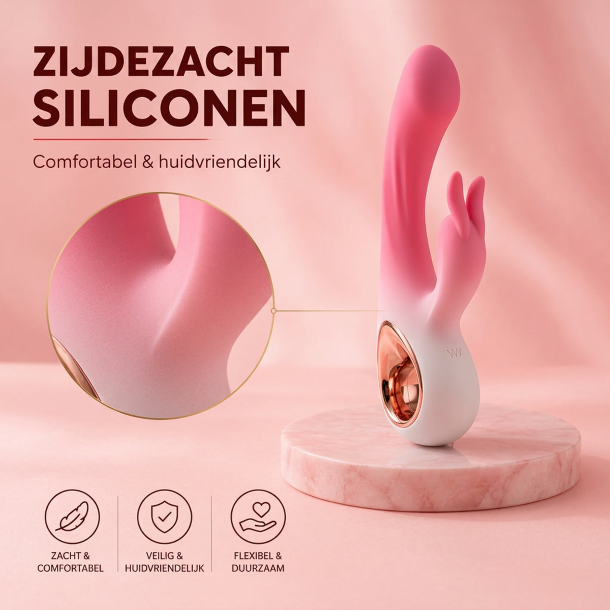 SF Toys Rabbit Vibrator – Dubbele Stimulatie met 10+10 Vibratiestanden - Beschikbaar in 4 kleuren