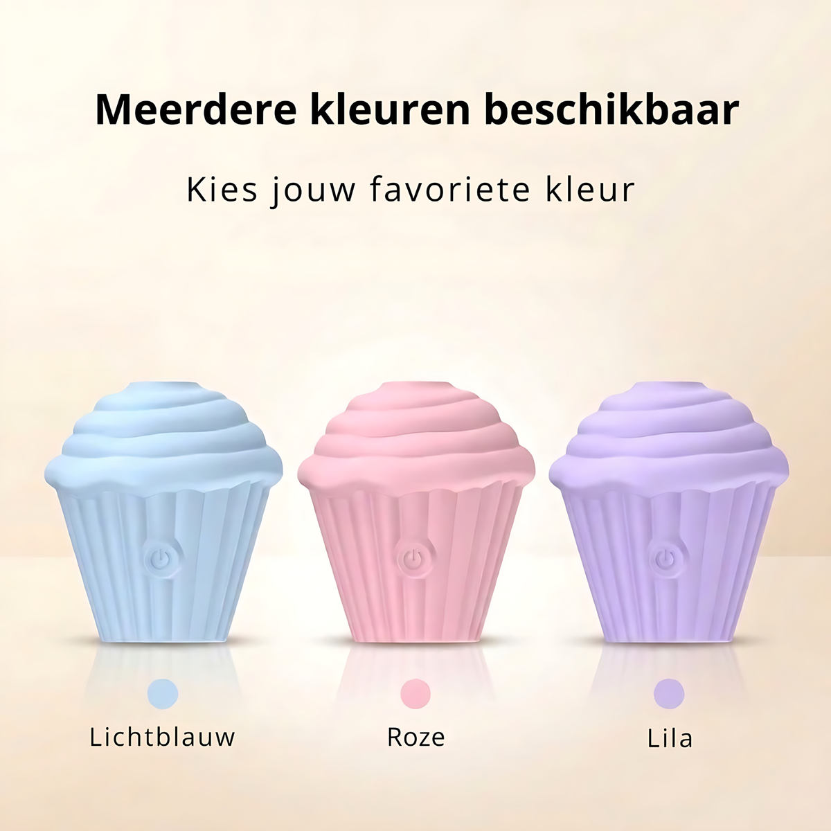 SF Toys Cupcake Bliss – Clitoriszuiger met Luchtdruk & 5 Zuigstanden