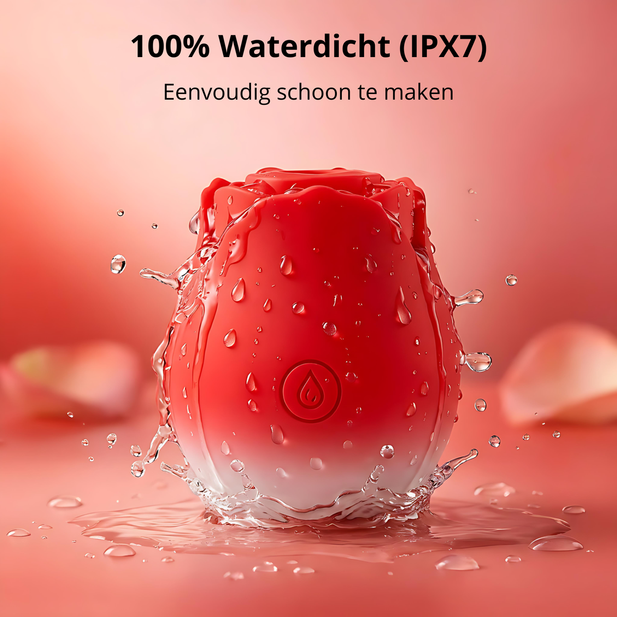 SF Toys Luxe Roos Vibrator – 10 Zuigstanden & Verkrijgbaar in 6 Kleuren