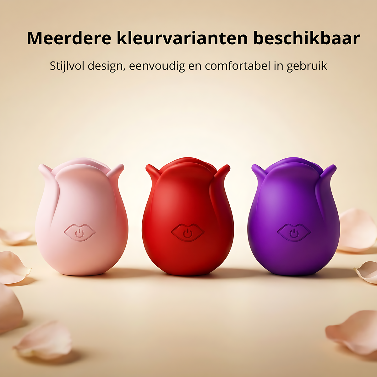 RoseAir - App Controlled Stimulator - Beschikbaar in 3 kleuren