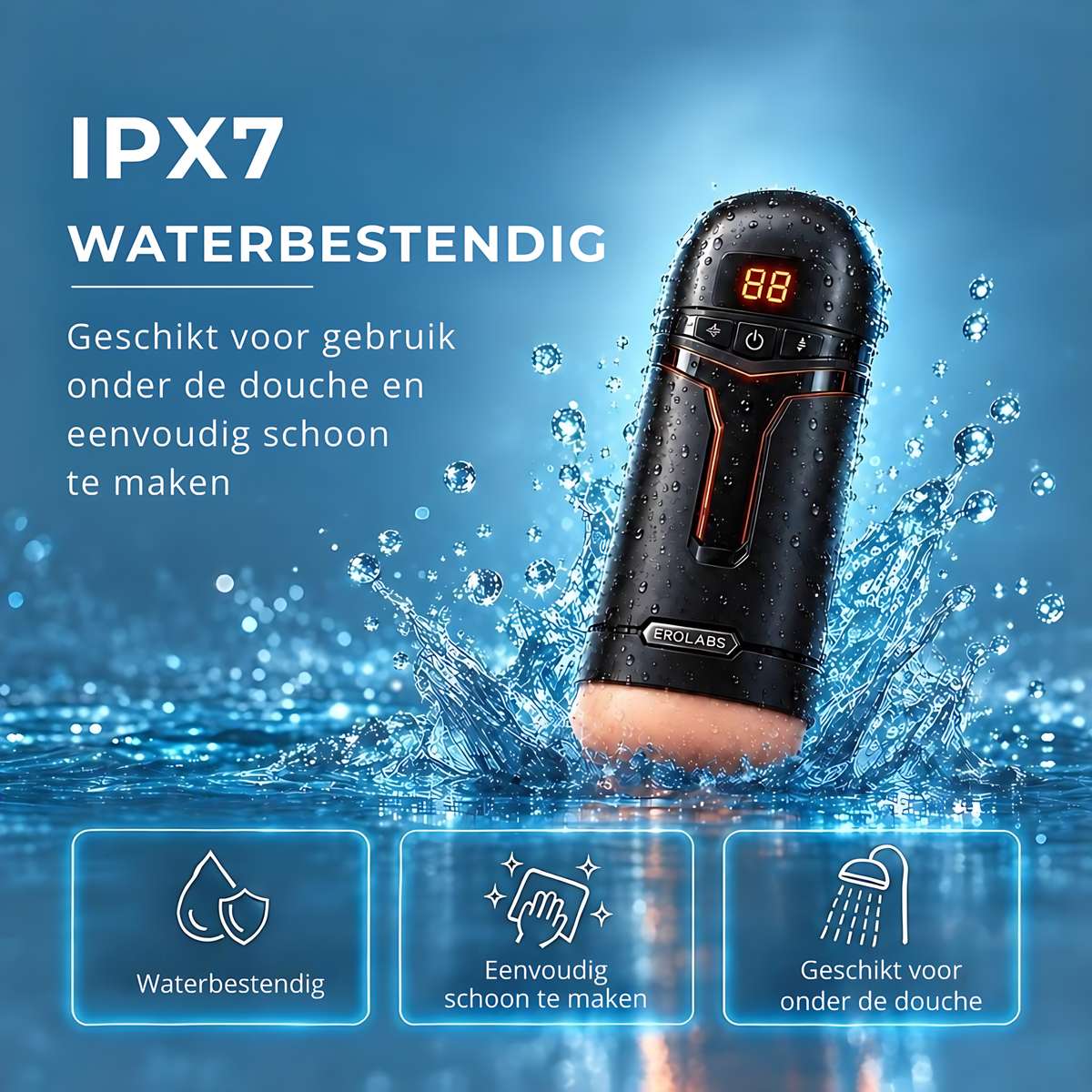 SF Toys – EROLABS SyncWave Pro – Appgestuurde Automatische Masturbator