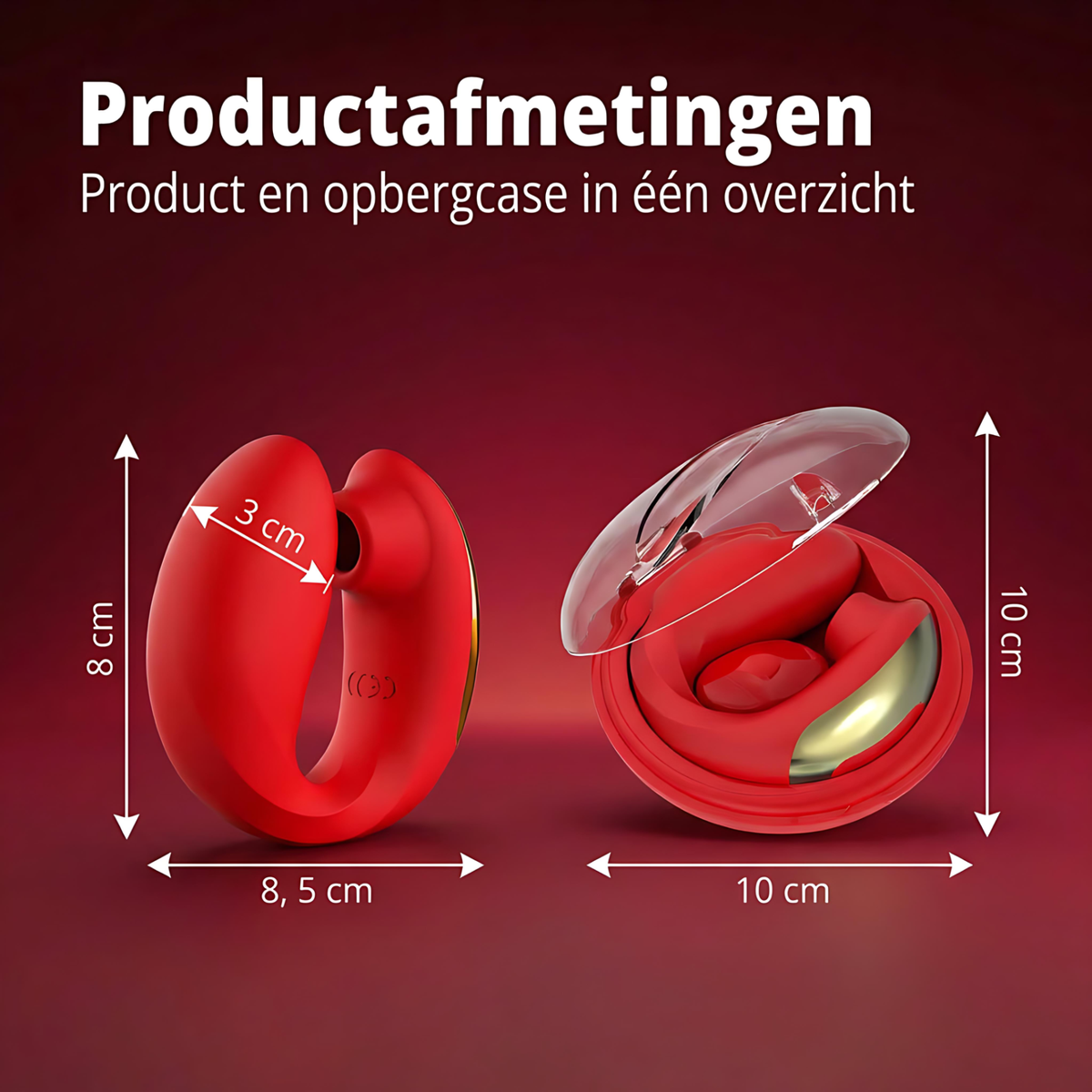 SF Toys SensaCurve Duo 2-in-1 Luchtdruk en Vibratiestimulator