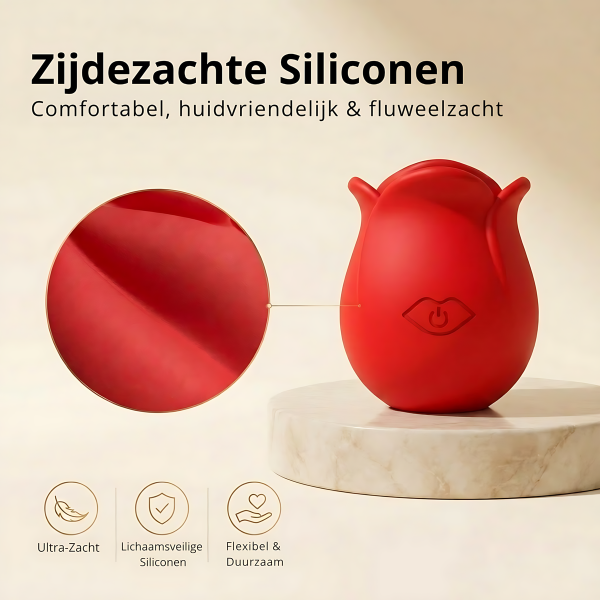 RoseAir - App Controlled Stimulator - Beschikbaar in 3 kleuren