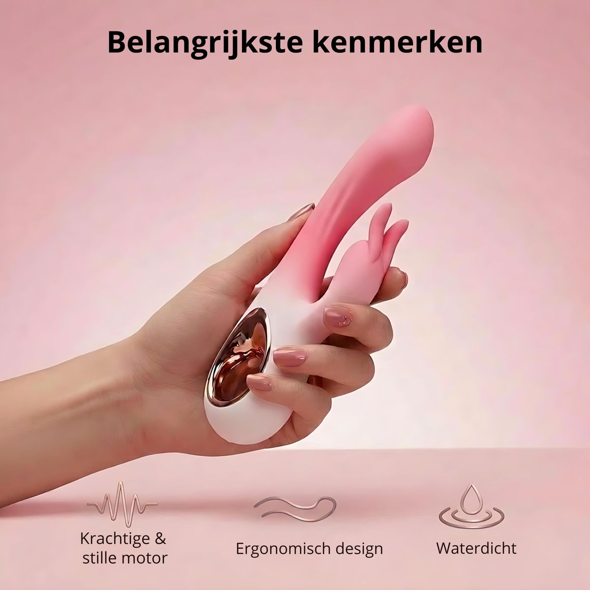 SF Toys Rabbit Vibrator – Dubbele Stimulatie met 10+10 Vibratiestanden - Beschikbaar in 4 kleuren
