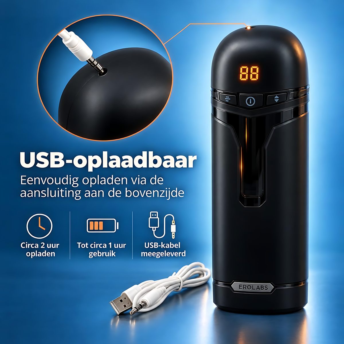 SF Toys – EROLABS SyncWave Pro – Appgestuurde Automatische Masturbator