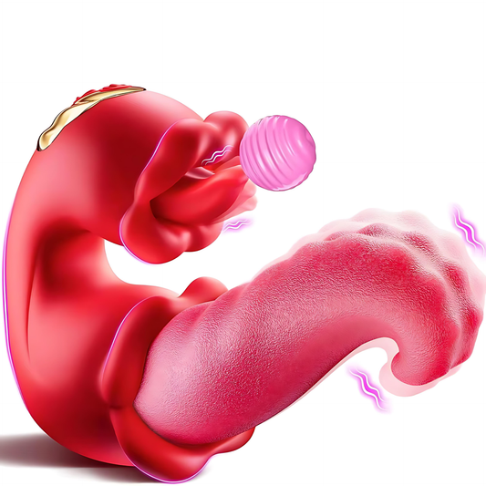 SF Toys VelvetLick – 3-in-1 Tong Vibrator met 20 Standen