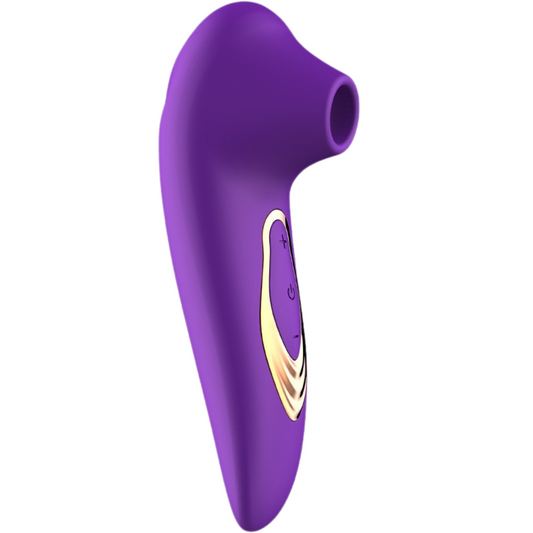 Paarse zuigvibrator voor vrouwen – 10 Zuigstanden  – Stil & Waterdicht