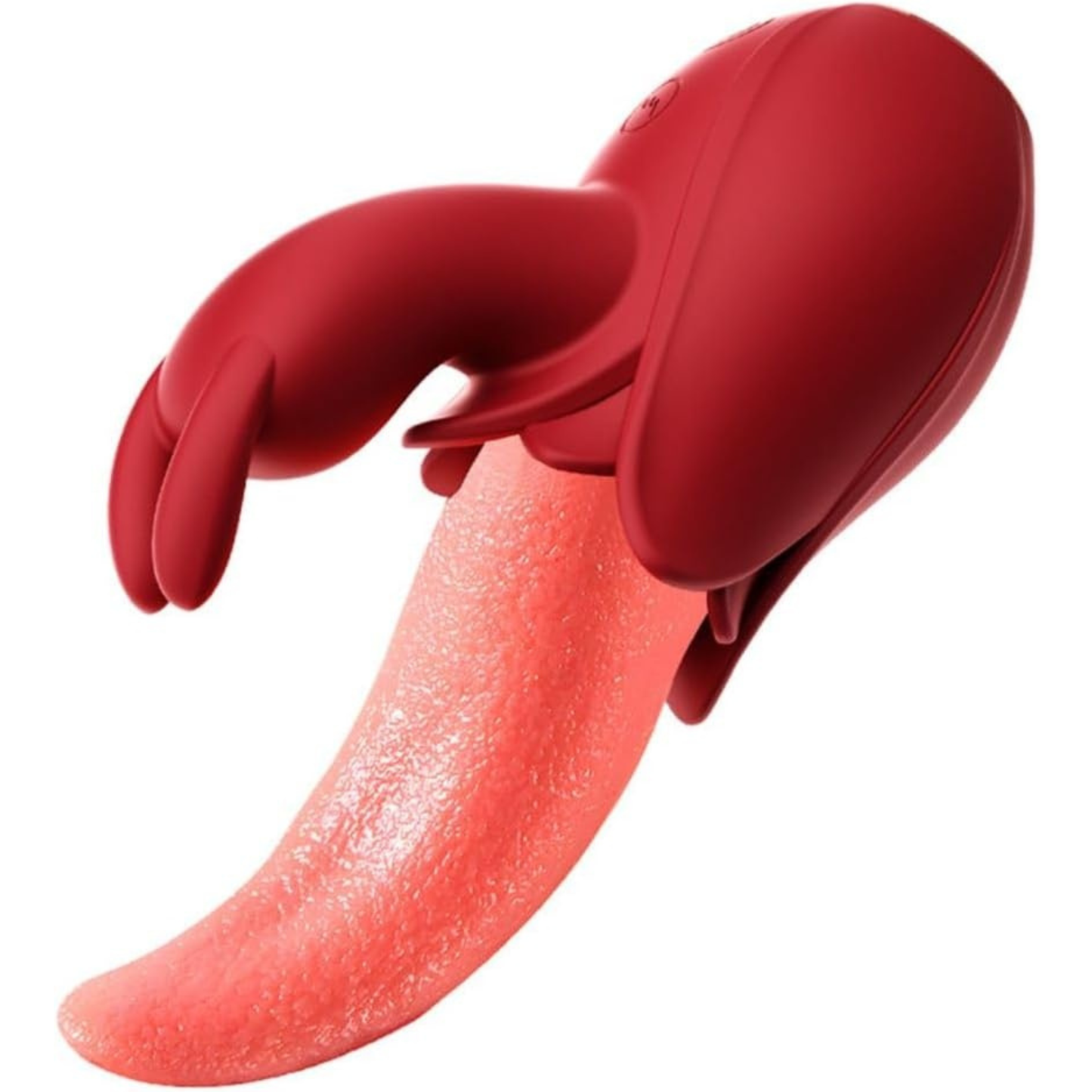 Roosvormige tongvibrator met konijnenoren