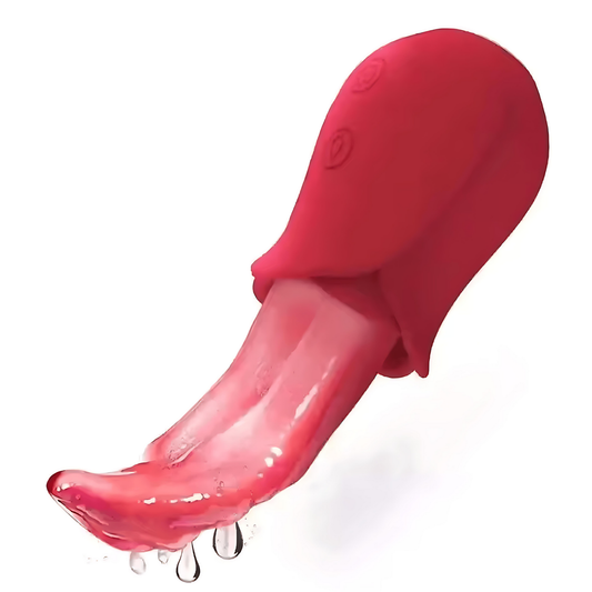 Tong Vibrator Rood – 10 Vibratiestanden – Clitoris, G-spot en Tepel Stimulator