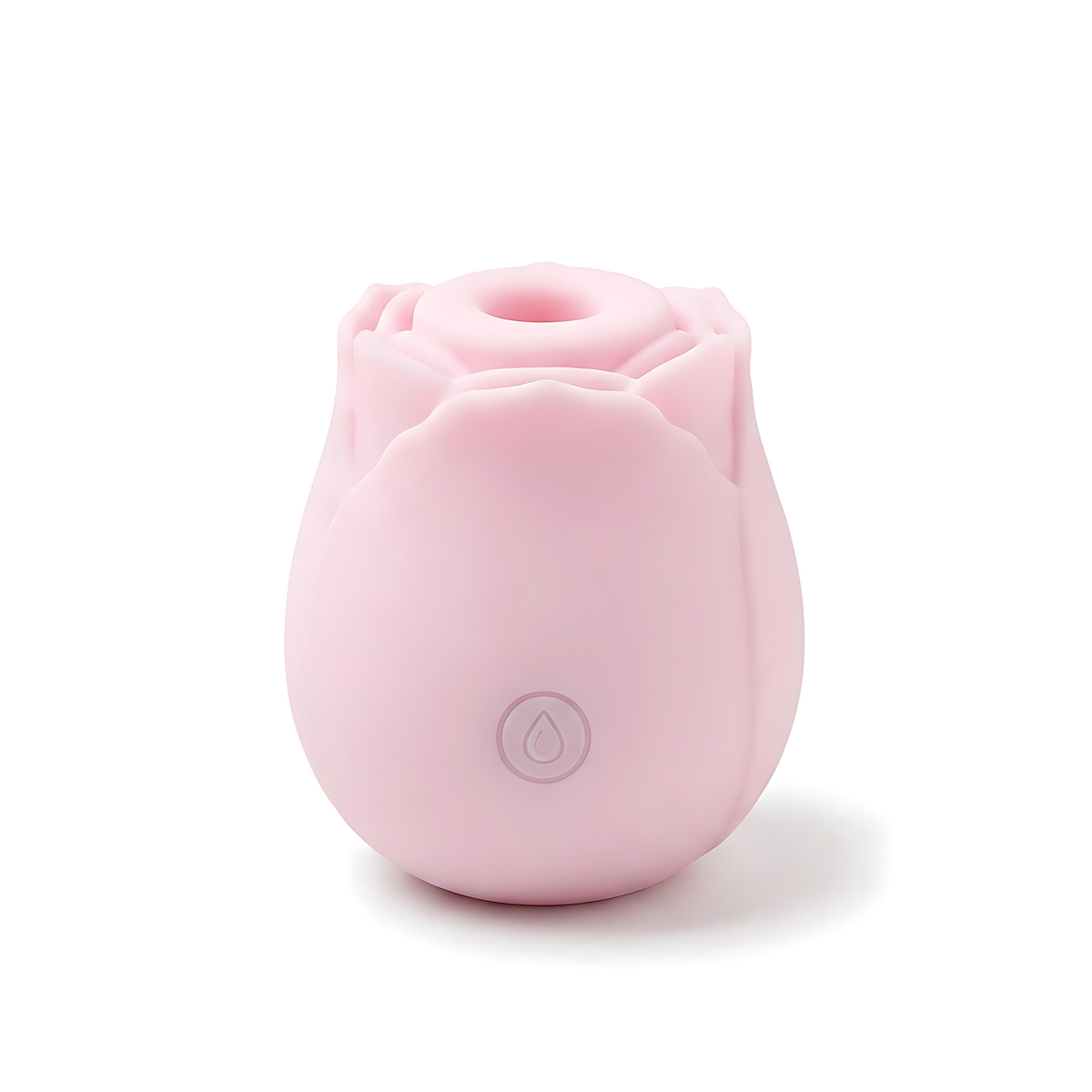 Dark Rose Glow – Lichtgevende Zuigstimulator met 10 zuigstanden - Verkrijgbaar in 7 kleuren