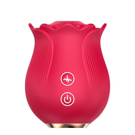 Roos Vibrator – 12 Zuigstanden – Waterdicht & Oplaadbaar – Meerdere Kleuren