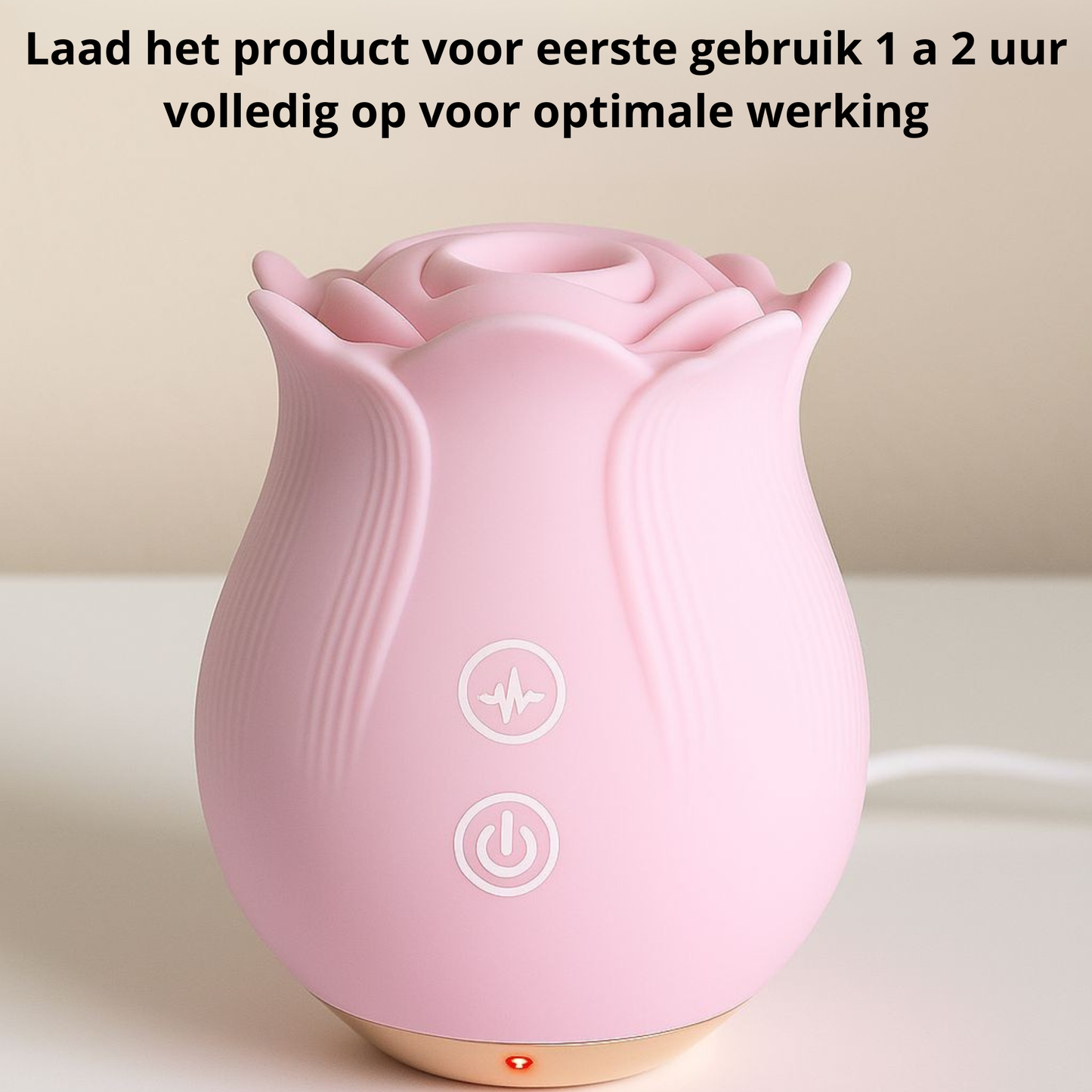 Roos Vibrator – 12 Zuigstanden – Waterdicht & Oplaadbaar – Meerdere Kleuren