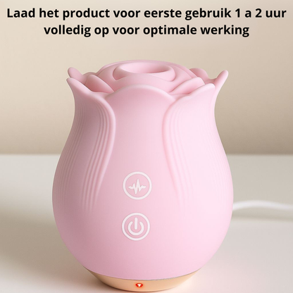 Roos Vibrator – 12 Zuigstanden – Waterdicht & Oplaadbaar – Meerdere Kleuren